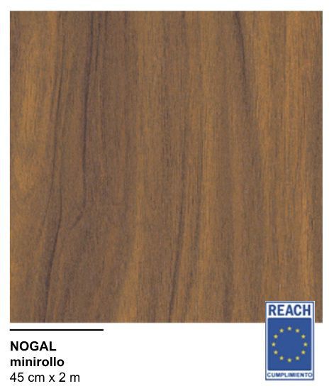 adhesivo minirollo madera nogal 45cmx2m