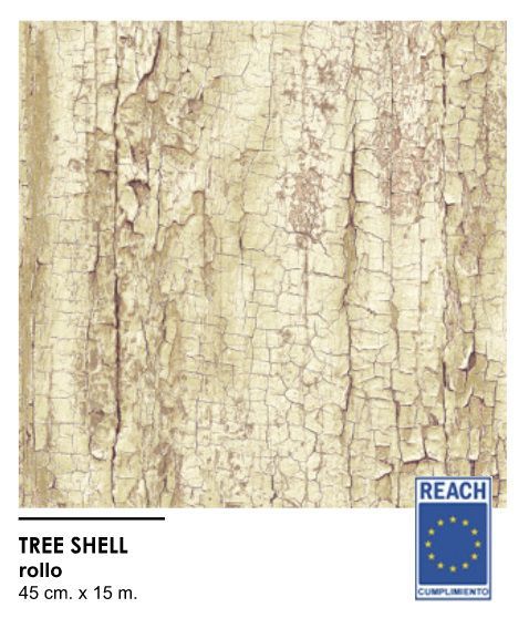 adhesivo rollo nature tree shell 45cmx15m