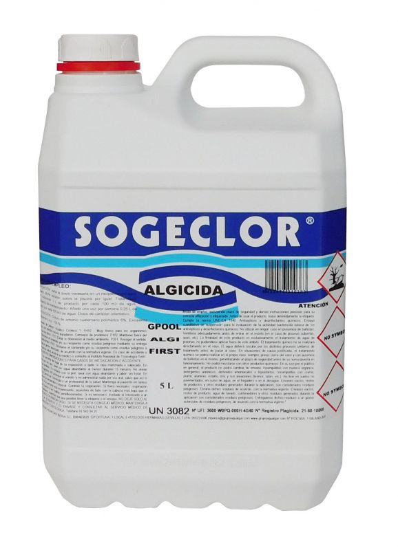 algicida larga duracion gpool 5 litros