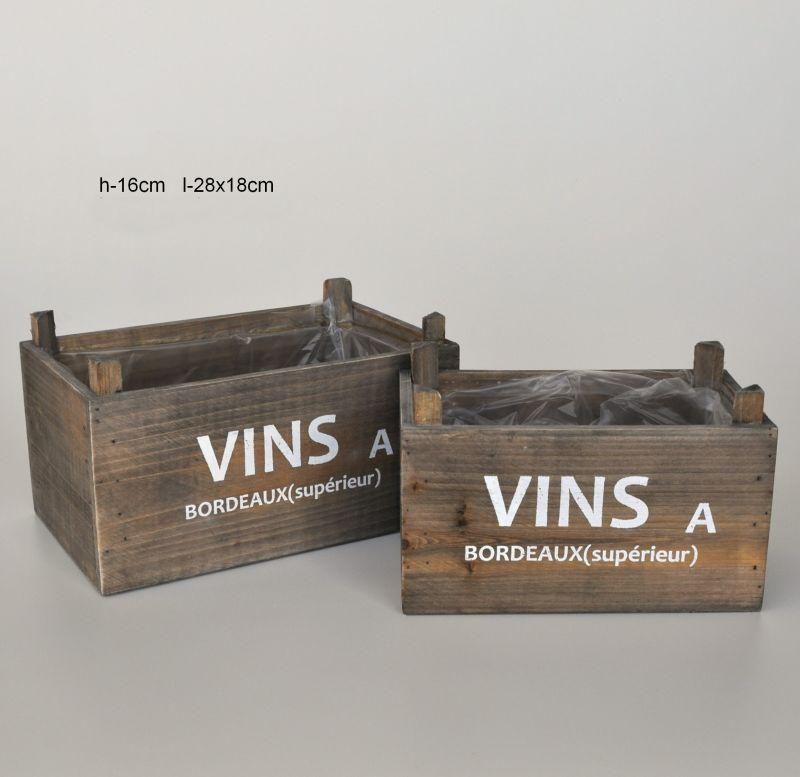 cajas madera 28x18x16cm