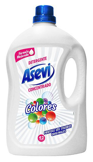 detergente liquido asevi colores 42d