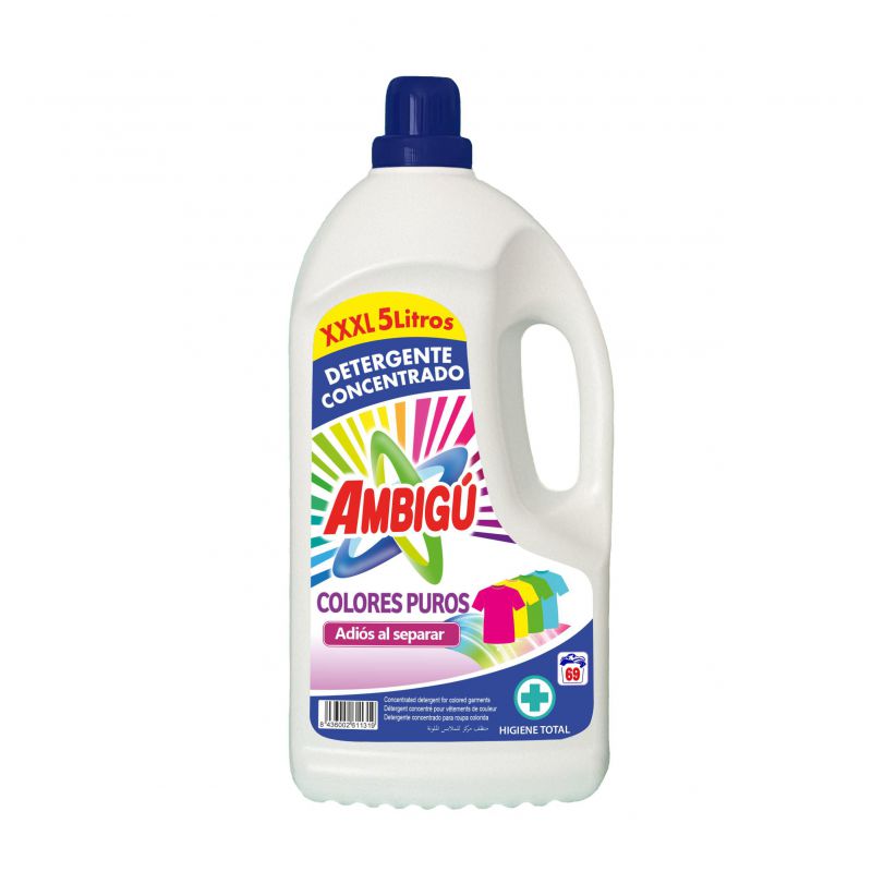 detergente liquido ambigu color 5l