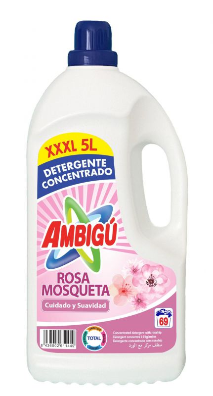 detergente liquido ambigu rosa mosqueta 5l