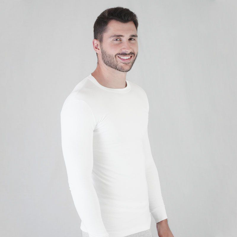 camiseta hombre termal sin costura m/larga t.m bla
