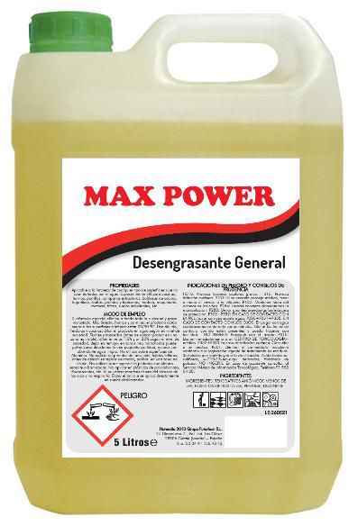 desengrasante general max power 5l