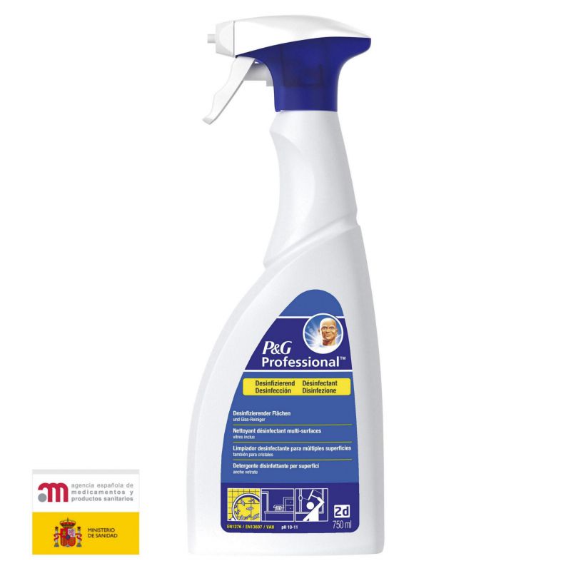 limpiador desinfectante 2d p&g (3 en 1) 750 ml