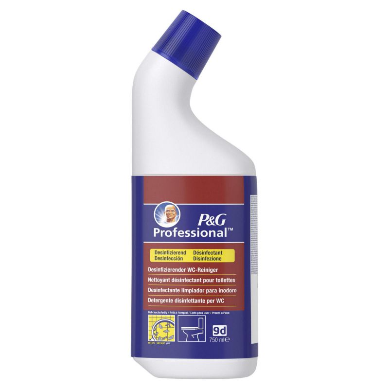 mr. proper limpiador wc 750 ml. desinfectante