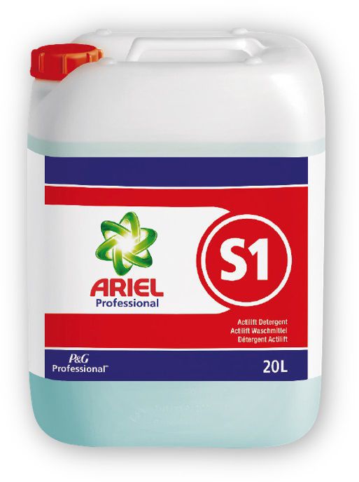 ariel detergente professional s1 20l lavanderia