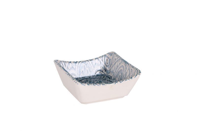 bowl cuadrado decorado 10x10x4cm