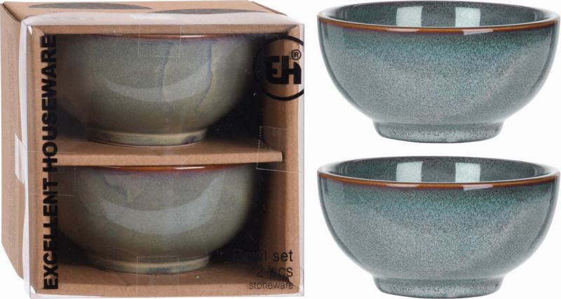 set 2 bowls japan reactive 11,5x5,5cm