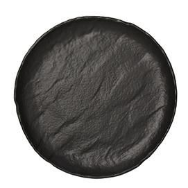 plato llano vulcania black 26cm tognana