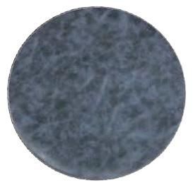 bajoplato tuscan ø38cm piel sintetica azul